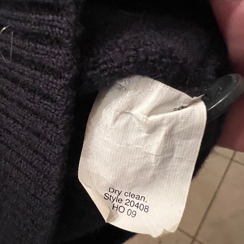 J. Crew Men's Navy Turtleneck Sweater - Picture 3 of 4